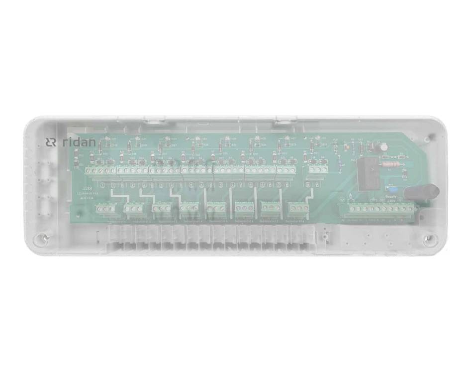 Коммутационная панель и датчики температуры пола Ридан