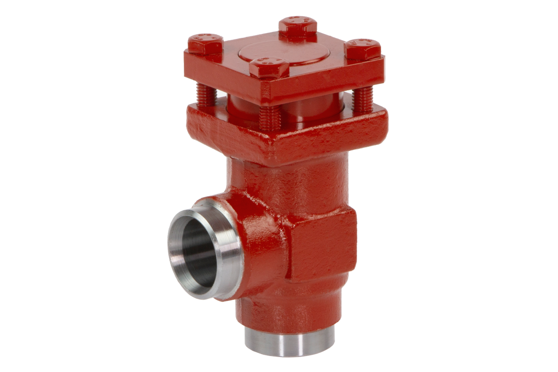 Ридан 148B6065R — Угловой обратный клапан CHV, тип присоединения — 65 D (2 1/2&quot;), DN 65, PN 52