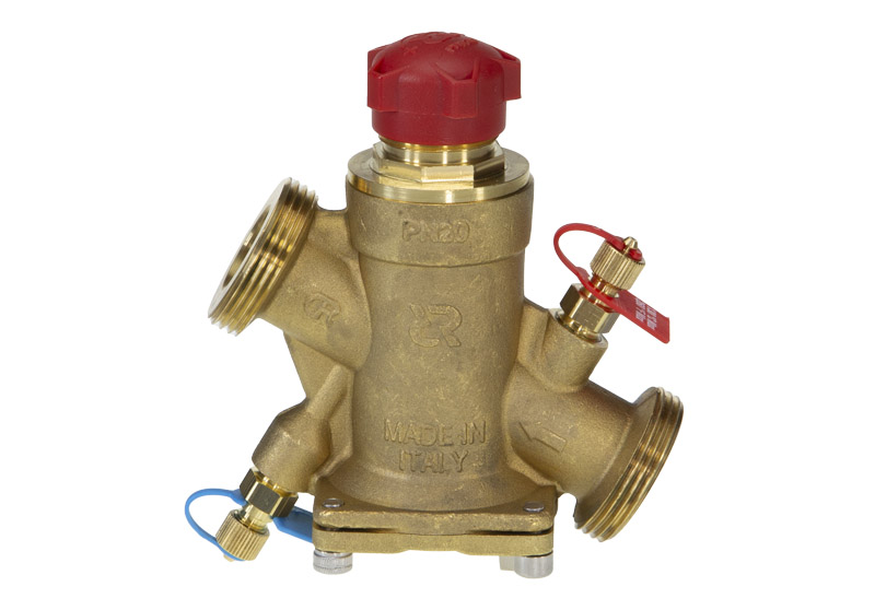 Ридан AQT-R 003Z1805R DN32 — Комбинированный балансировочный клапан, без ниппелей, наружная резьба G1 1/2