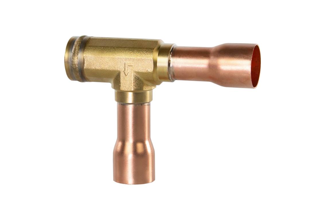 Ридан 020-1073R — Клапан обратный угловой NRVH 42s, присоединительные патрубки 1&quot;5/8, под пайку