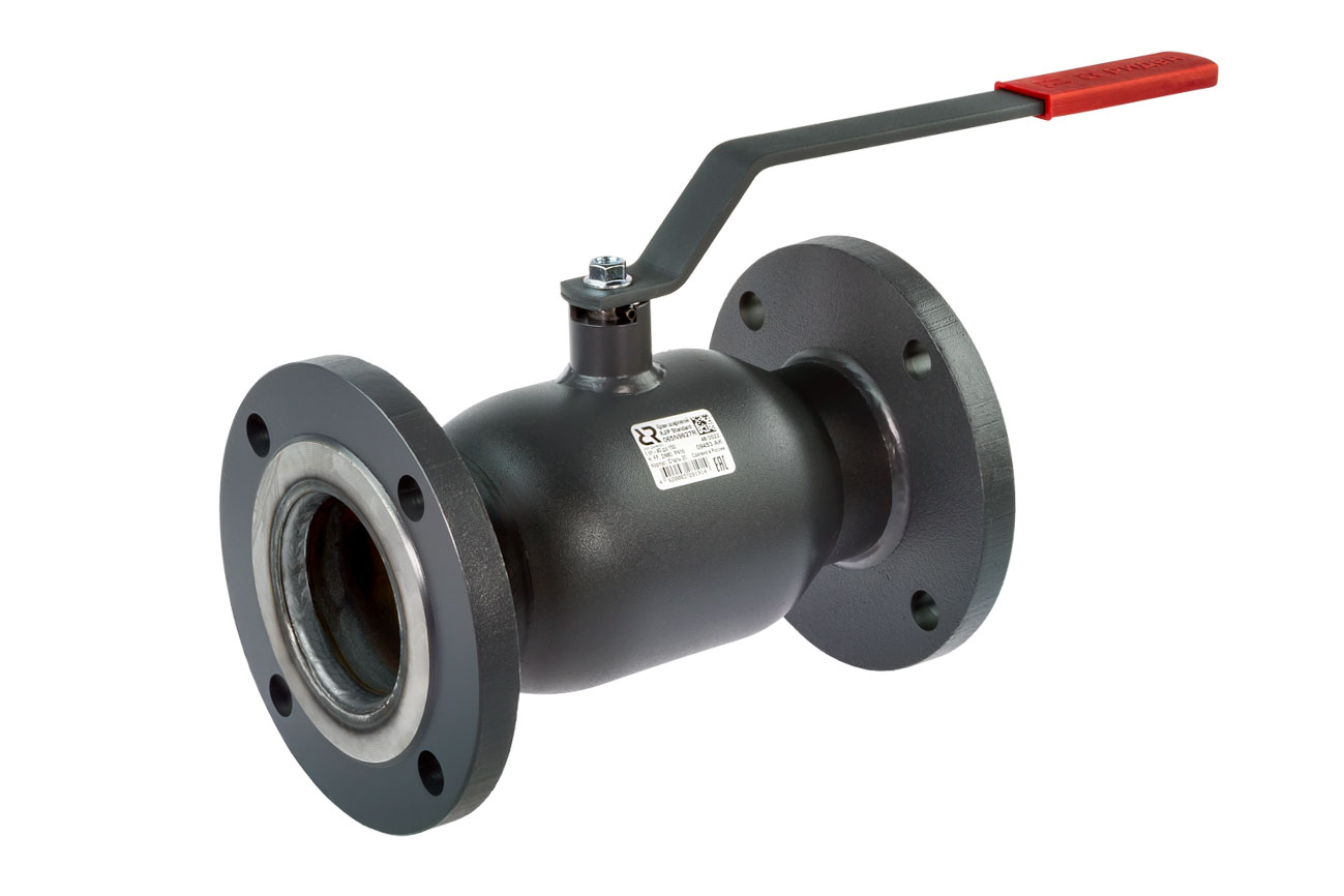 Ридан RJIP Standard 065N9624SR — Кран шаровой FF DN40 PN16 (фланцевый, с рукояткой, стандартный проход)