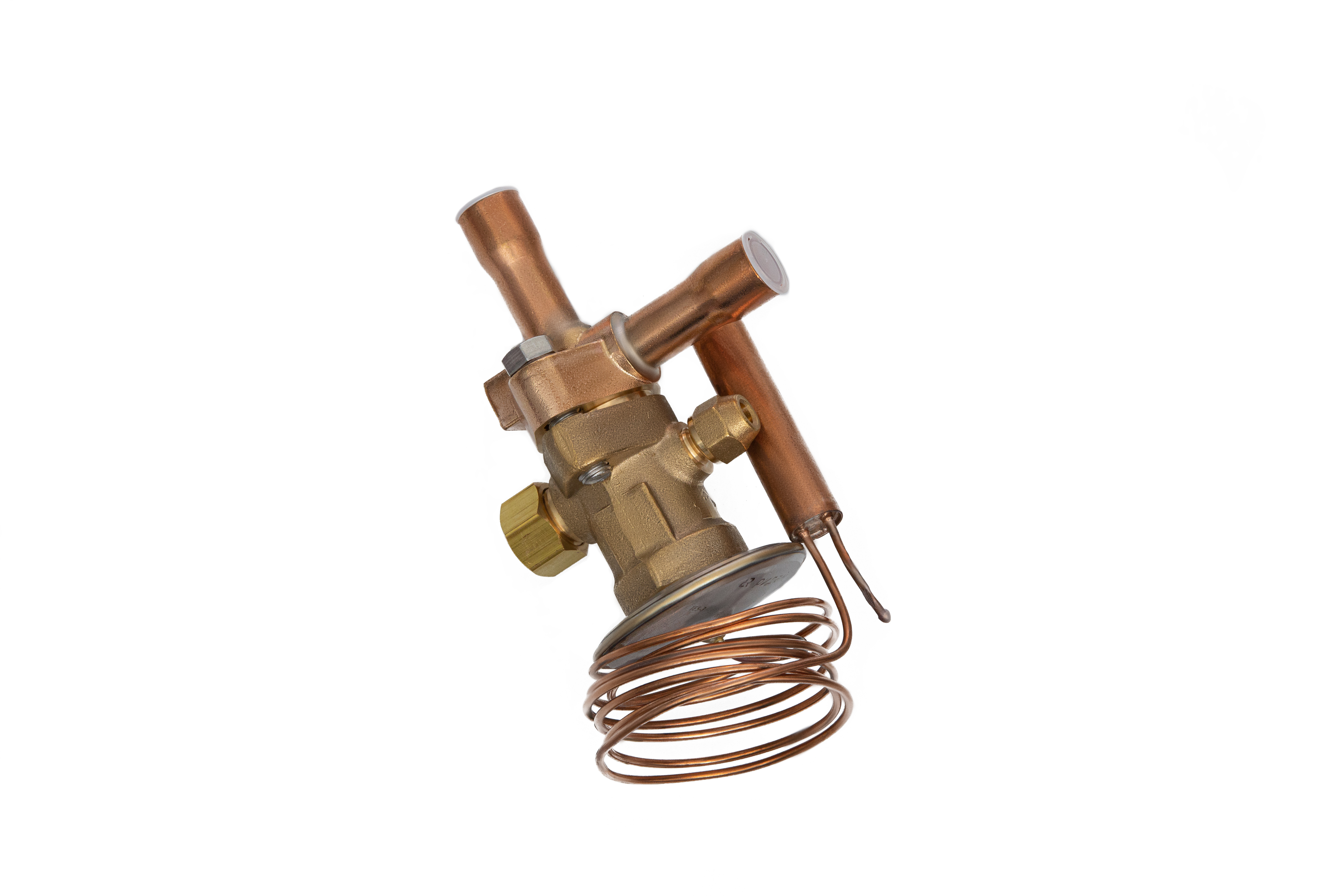 Ридан 069B1103R — Клапан терморегулирующий TE5-3, R404A, T кипения -40...10 ℃, угловой, присоединительные патрубки 5/8&quot;