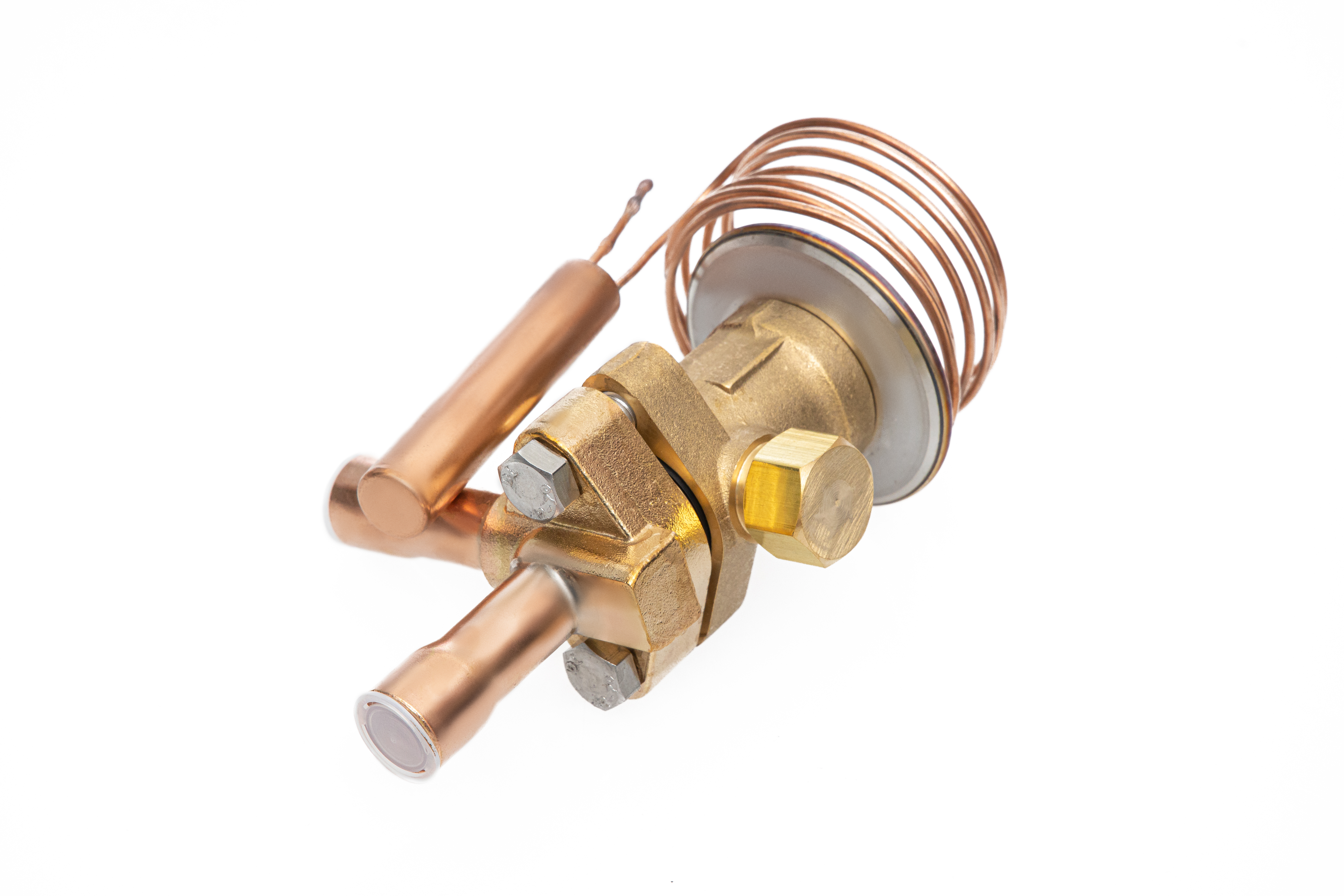 Ридан 069B2103R — Клапан терморегулирующий TE5-3, R22, T кипения -40...10 ℃, угловой, присоединительные патрубки 5/8&quot;