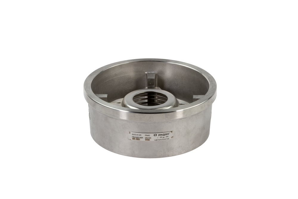 Ридан NVD-812R 082X8532R — Клапан обратный межфланцевый пружинный тарельчатый, PN40, DN25, AISI 316