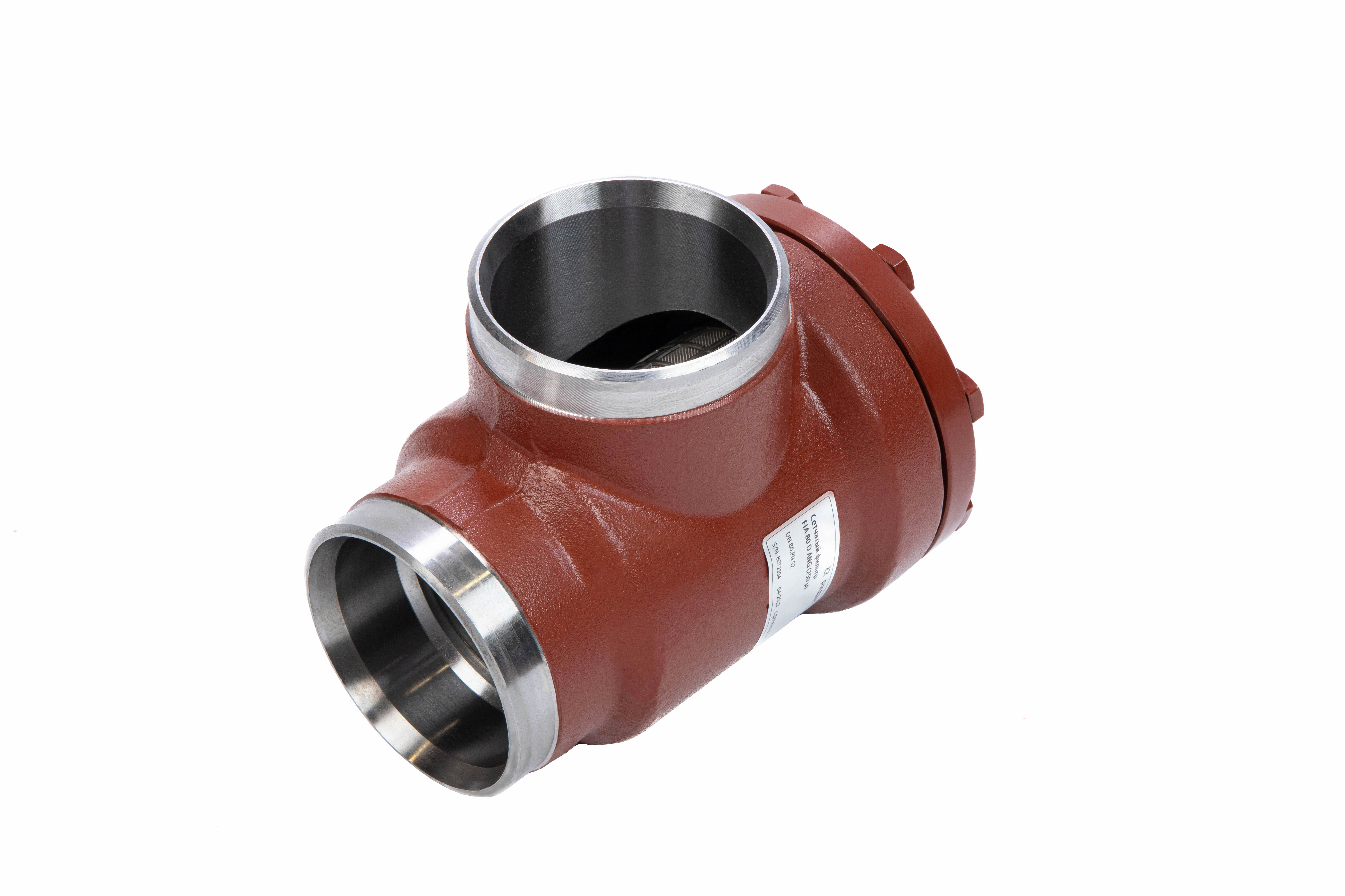 Ридан угловой сетчатый фильтр FIA, тип присоединения — 100 D (4&quot;), DN 100, PN 52, c фильтрующей сеткой 250 мкм