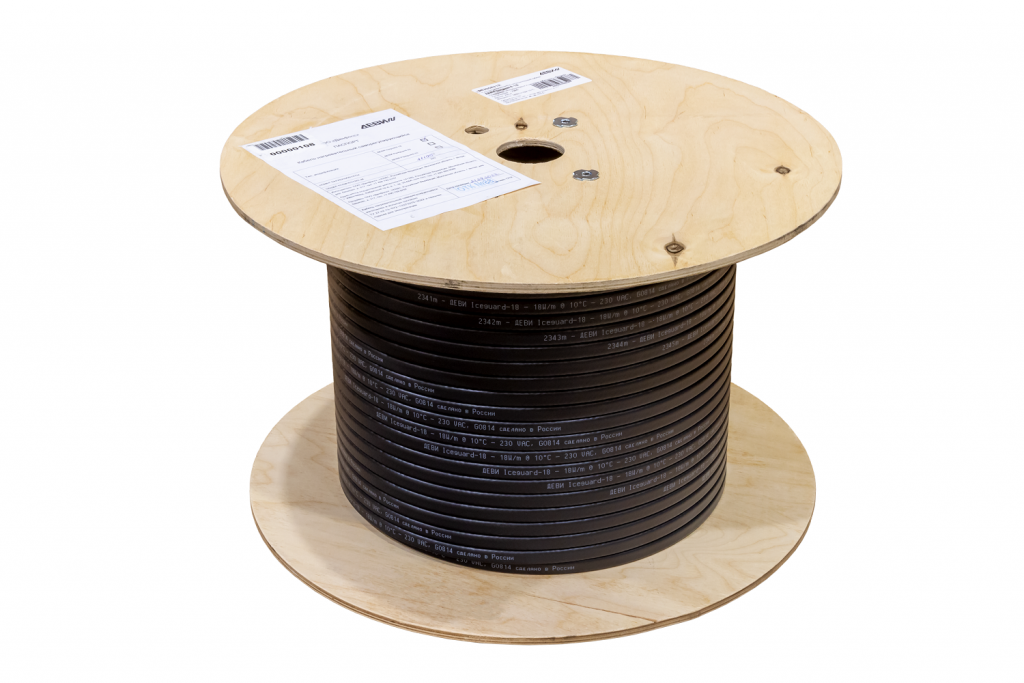 Ridan Iceguard-18 21RT0816R — Саморегулирующийся нагревательный кабель 230 В, отрезной