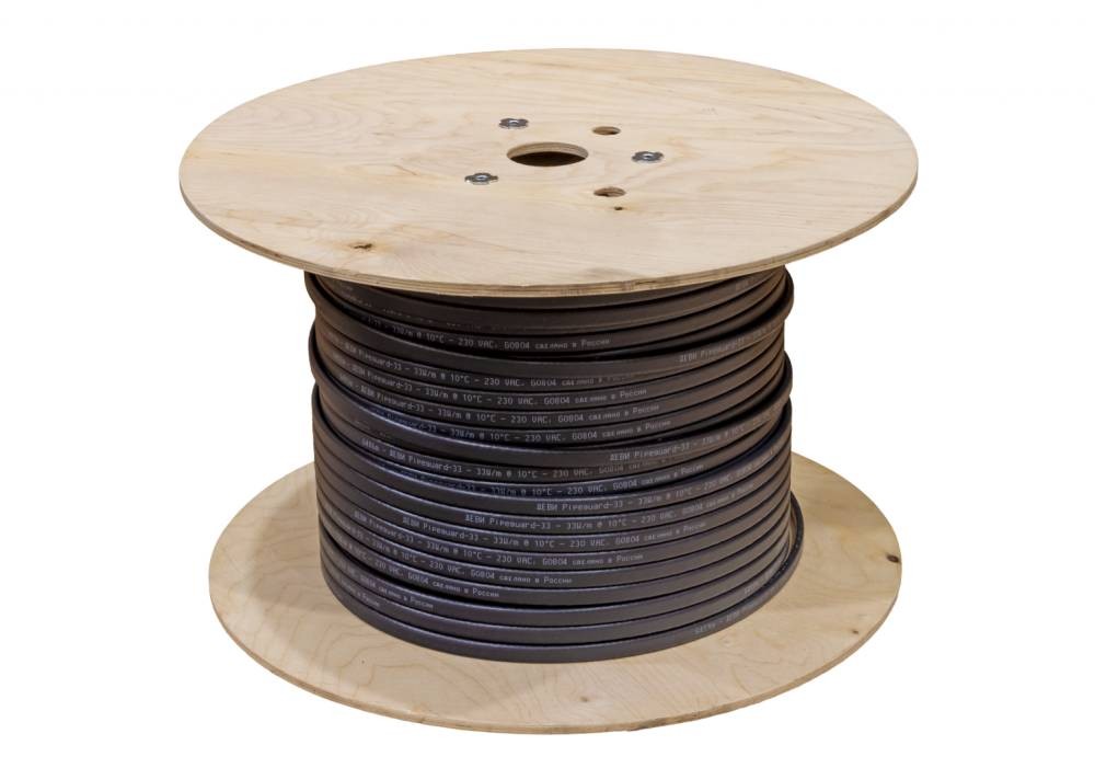 Ridan Pipeguard-33 21RT0819R — Саморегулирующийся нагревательный кабель 230 В, отрезной