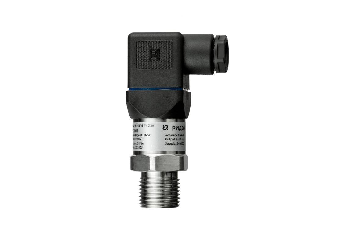 Ридан 060G6104RP — Преобразователь давления MBS1700R c поверкой, диапазон измерения 0-6 бар, выходной сигнал 4-20 мА, присоединение G 1/2