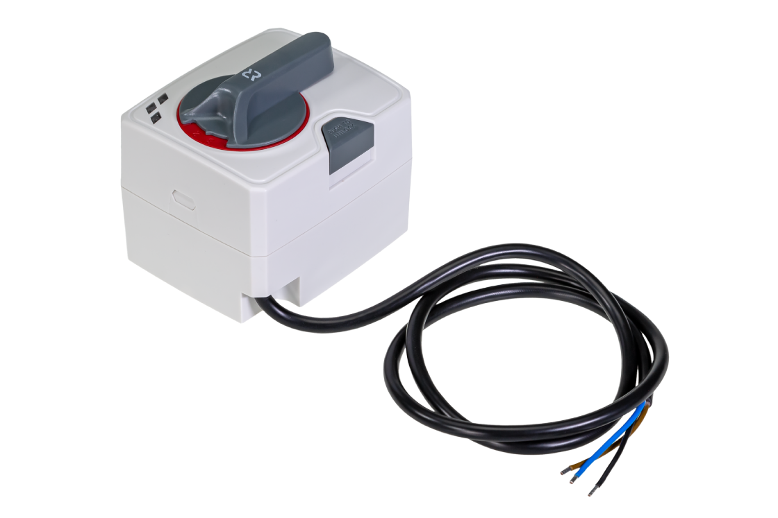 Ридан 082H0215R — Привод электрический поворотный Ридан AMB-162R 24В AC, 50-60Гц, 3 поз./2 поз., 5Вт, 10Нм, 120с/90°, II, IP42