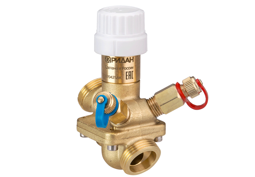 Ридан 003Z1813R3 — Автоматический балансировочный клапан AQT-R3 DN20 с ниппелями