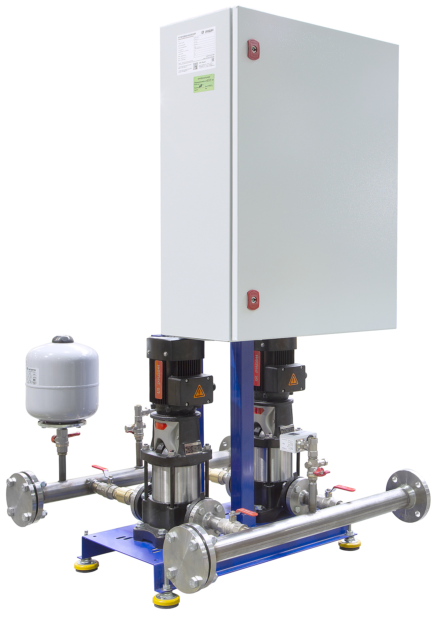 Ридан 215NS2200 — Установка (станция) насосная WaterJump-2CW-40-65-F-RMV 10-6F