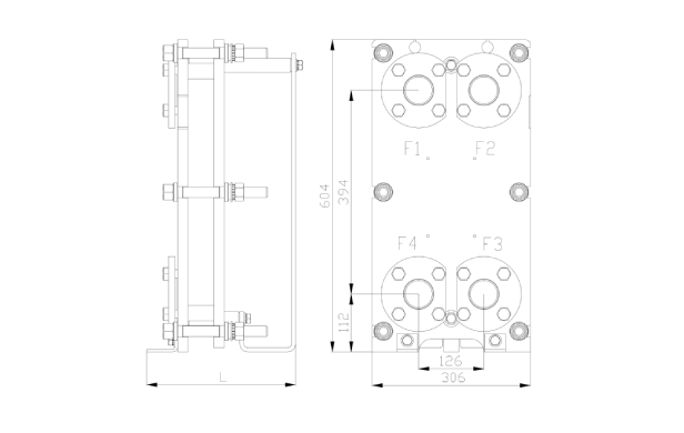 Теплообменник Ридан НН№07 ДУ 50